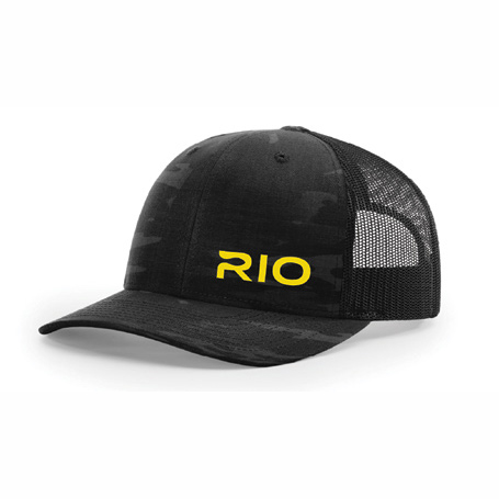 RIO Mesh Back Cap Black Camo – Guide Flyfishing, Fly Fishing Rods, Reels, Sage, Redington, RIO