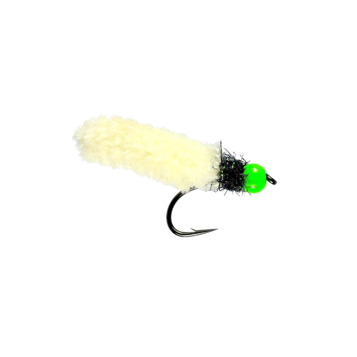 Caledonia White Wotsit Nymph - Guide Flyfishing