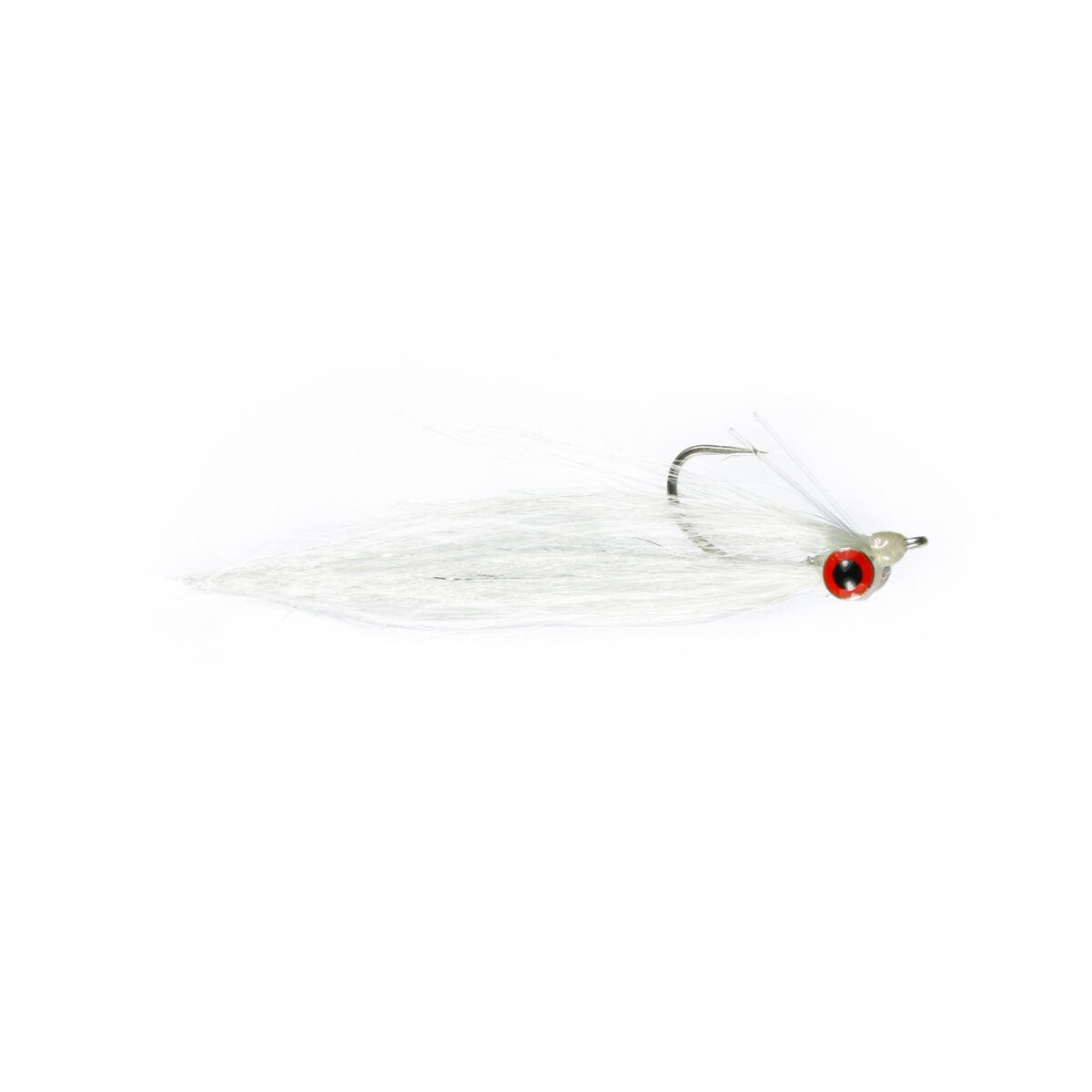 Caledonia Saltwater Ufo White Clouser - Guide Flyfishing