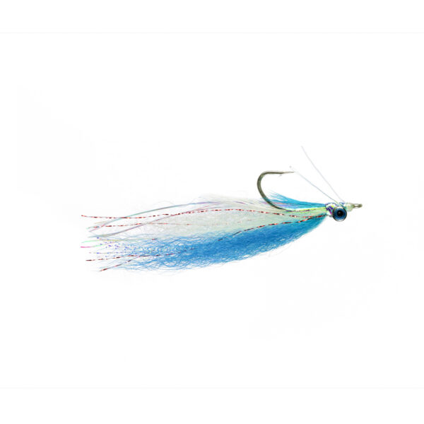 Caledonia Saltwater Blue Mirror Clouser - Guide Flyfishing