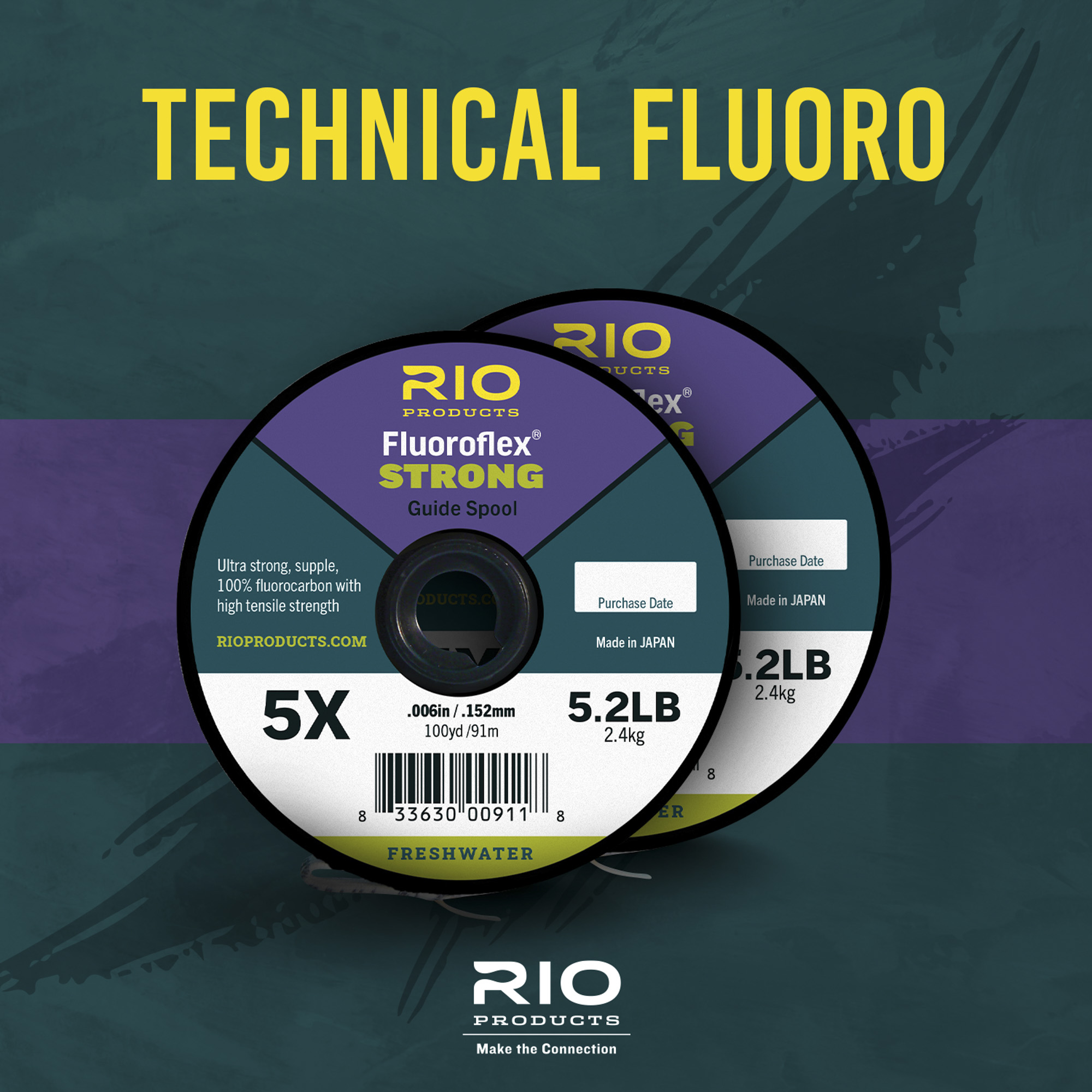 RIO Fluoroflex Strong Tippet – Guide Flyfishing