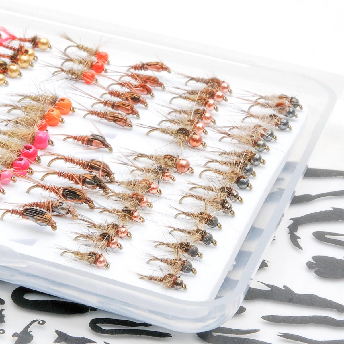 Vision Fit Fly Box Large/Straight – V107 - Guide Flyfishing
